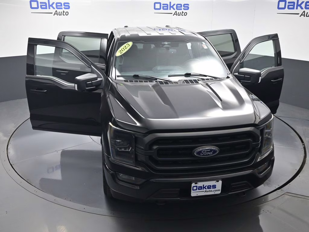 2023 Black Metallic Ford F-150 XLT 4X4 Truck