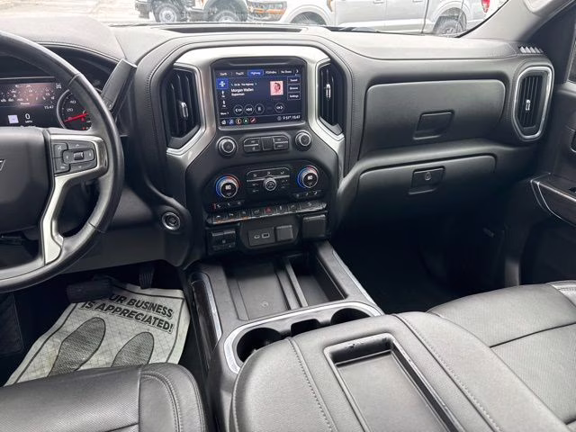 2020 Black Chevrolet Silverado 1500 LTZ 4X4 Truck