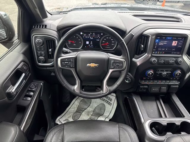 2020 Black Chevrolet Silverado 1500 LTZ 4X4 Truck