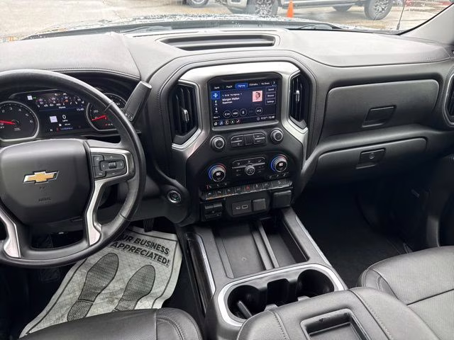 2020 Black Chevrolet Silverado 1500 LTZ 4X4 Truck