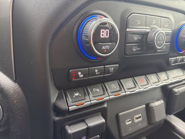 2020 Black Chevrolet Silverado 1500 LTZ 4X4 Truck