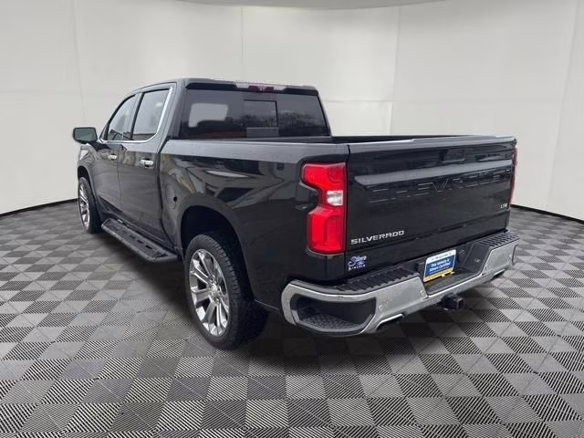 2020 Black Chevrolet Silverado 1500 LTZ 4X4 Truck
