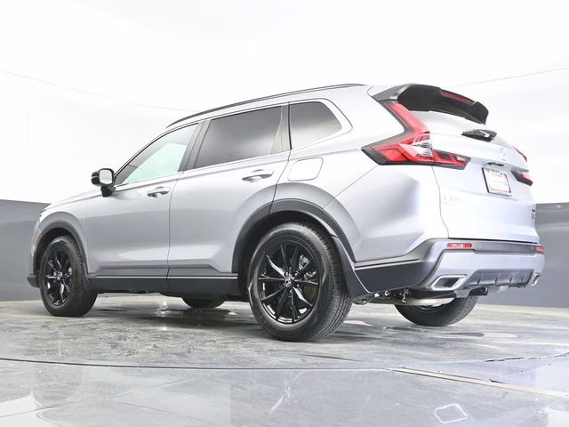 2025 Solar Silver Metallic Honda CR-V Hybrid Sport-L FWD SUV