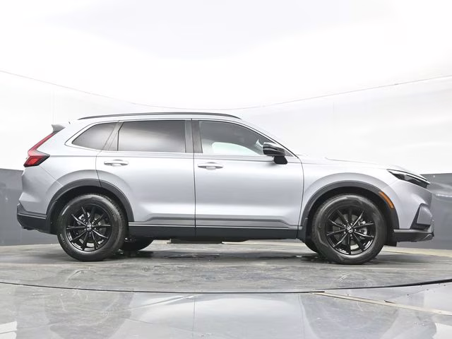 2025 Solar Silver Metallic Honda CR-V Hybrid Sport-L FWD SUV