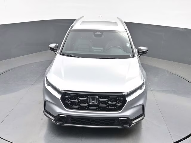 2025 Solar Silver Metallic Honda CR-V Hybrid Sport-L FWD SUV