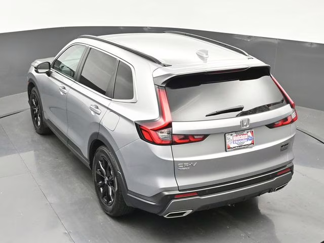 2025 Solar Silver Metallic Honda CR-V Hybrid Sport-L FWD SUV