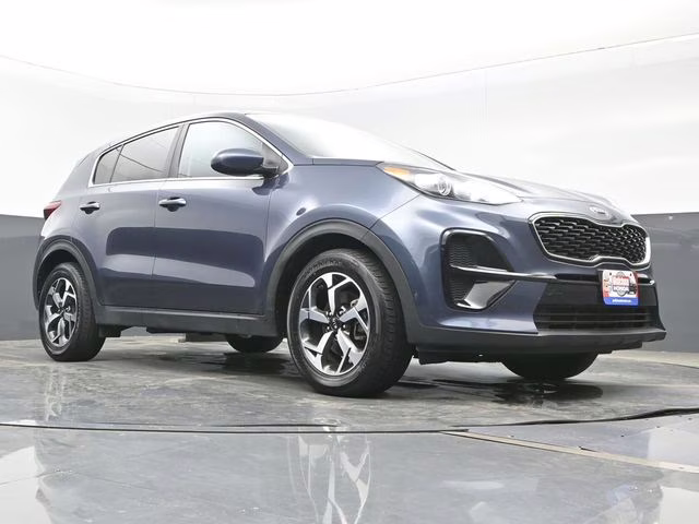 2020 Pacific Blue Kia Sportage LX FWD SUV