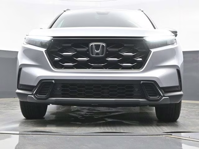 2025 Solar Silver Metallic Honda CR-V Hybrid Sport-L FWD SUV