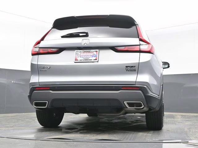 2025 Solar Silver Metallic Honda CR-V Hybrid Sport-L FWD SUV