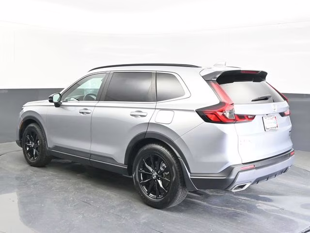2025 Solar Silver Metallic Honda CR-V Hybrid Sport-L FWD SUV