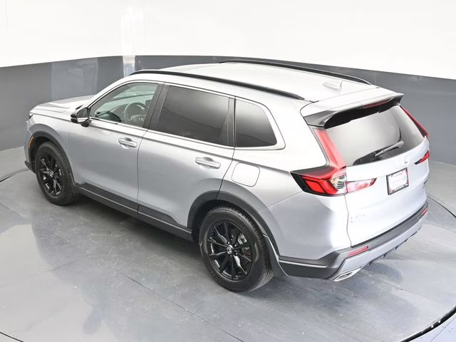 2025 Solar Silver Metallic Honda CR-V Hybrid Sport-L FWD SUV