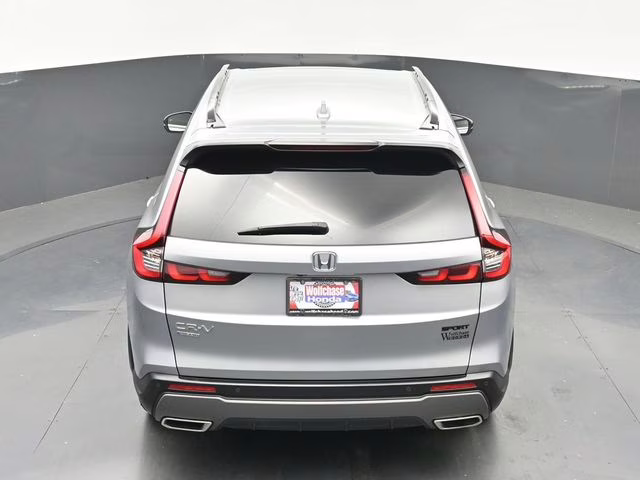 2025 Solar Silver Metallic Honda CR-V Hybrid Sport-L FWD SUV