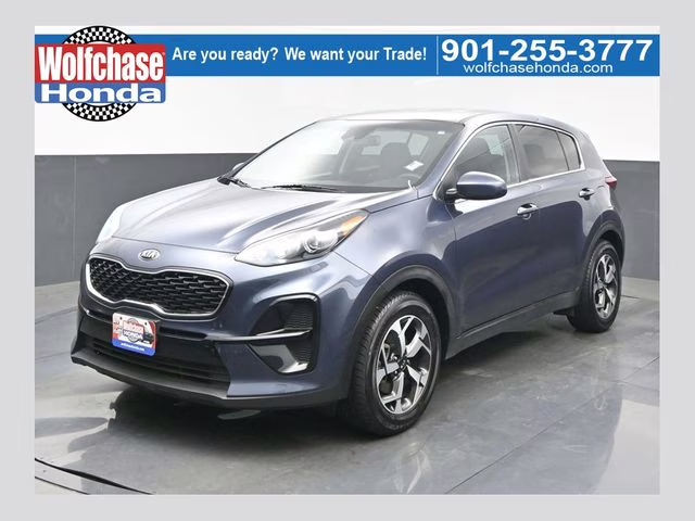 2020 Pacific Blue Kia Sportage LX FWD SUV