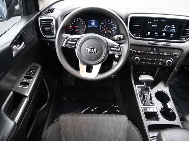 2020 Pacific Blue Kia Sportage LX FWD SUV