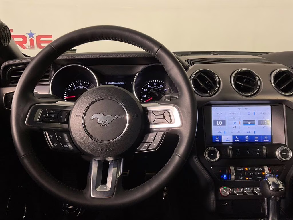 2023 Gray Metallic Ford Mustang EcoBoost Premium RWD Convertible