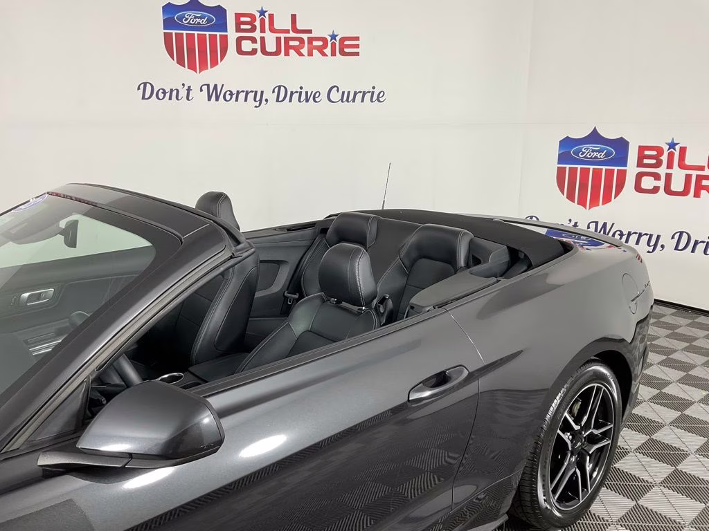 2023 Gray Metallic Ford Mustang EcoBoost Premium RWD Convertible