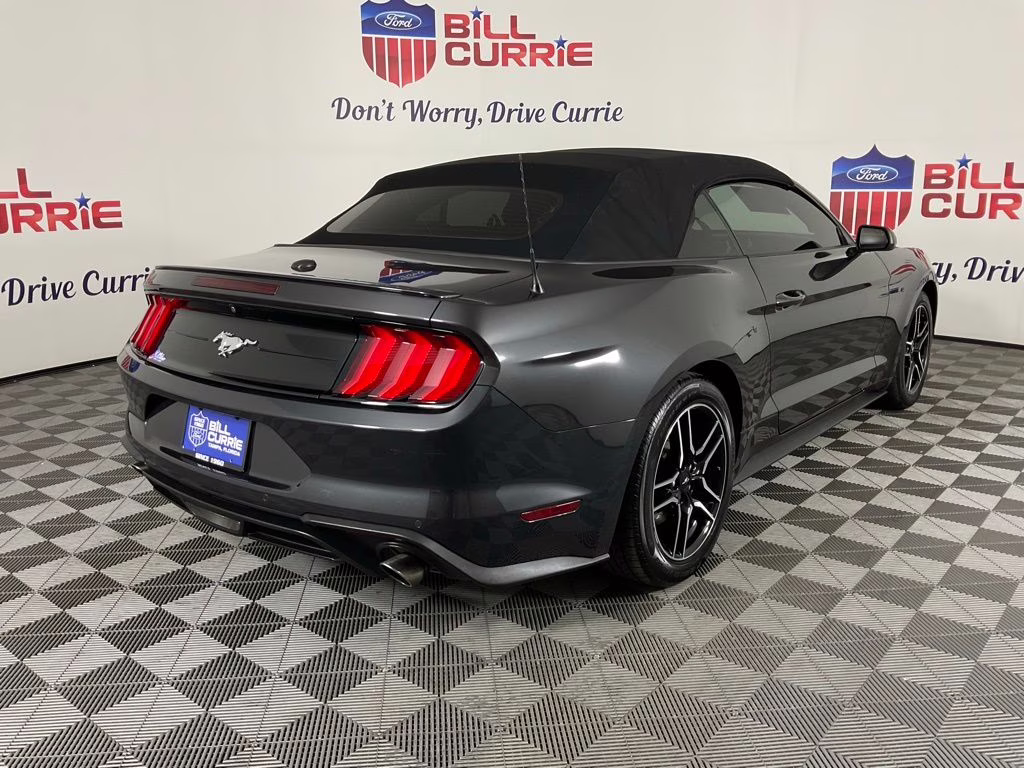 2023 Gray Metallic Ford Mustang EcoBoost Premium RWD Convertible