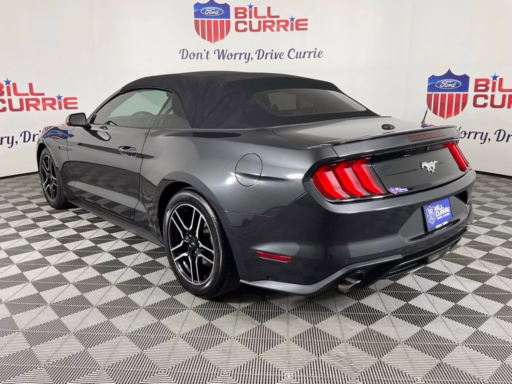2023 Gray Metallic Ford Mustang EcoBoost Premium RWD Convertible