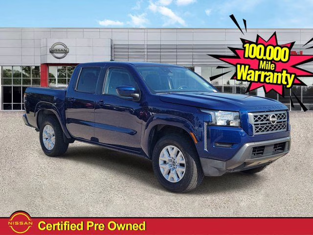 2022 Deep Blue Pearl Nissan Frontier SV RWD Truck