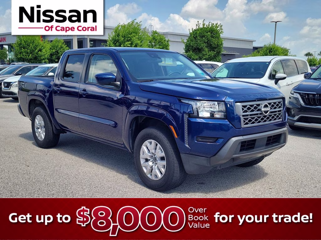 2022 Deep Blue Pearl Nissan Frontier SV RWD Truck