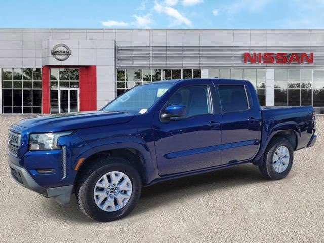 2022 Deep Blue Pearl Nissan Frontier SV RWD Truck