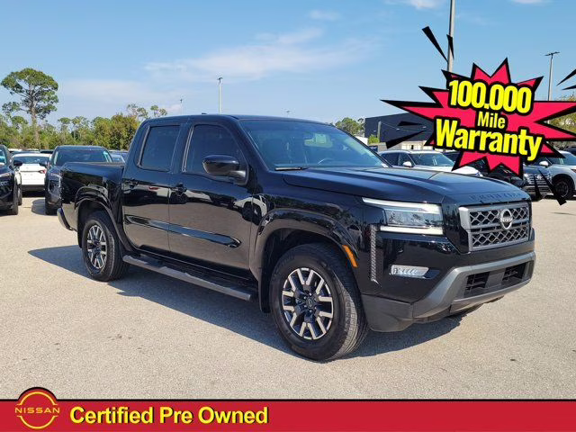 2024 Super Black Nissan Frontier SL RWD Truck
