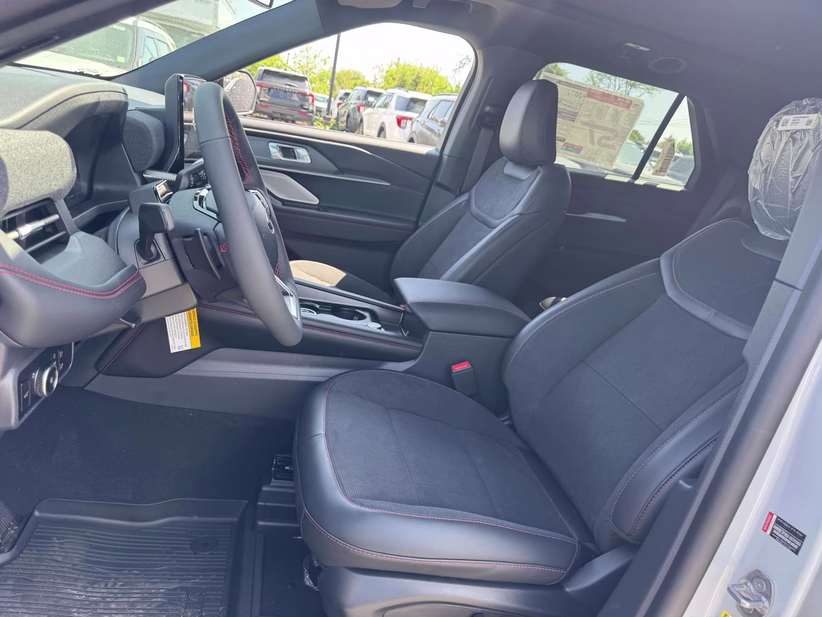 2026 Space White Metallic Ford Explorer ST 4WD 4X4 SUV