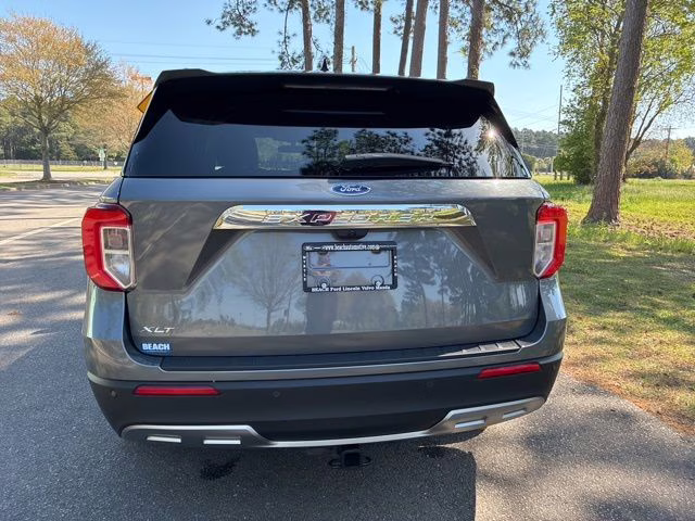2024 Gray Metallic Ford Explorer XLT RWD SUV