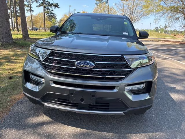 2024 Gray Metallic Ford Explorer XLT RWD SUV