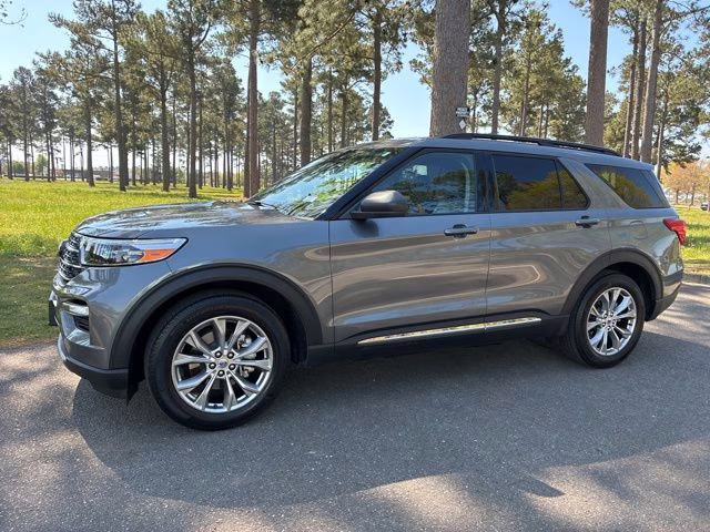 2024 Gray Metallic Ford Explorer XLT RWD SUV