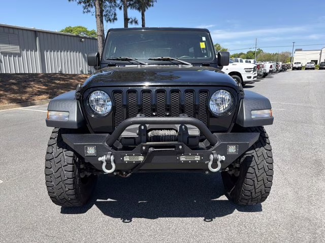 2020 Black Clearcoat Jeep Wrangler Unlimited Sport Altitude 4X4 Convertible
