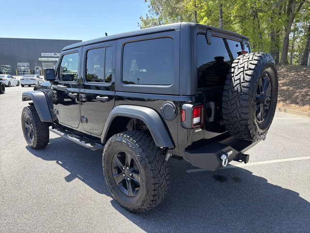 2020 Black Clearcoat Jeep Wrangler Unlimited Sport Altitude 4X4 Convertible