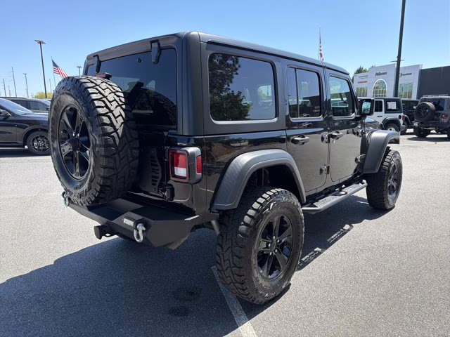2020 Black Clearcoat Jeep Wrangler Unlimited Sport Altitude 4X4 Convertible