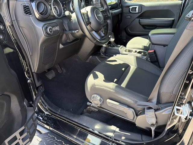 2020 Black Clearcoat Jeep Wrangler Unlimited Sport Altitude 4X4 Convertible