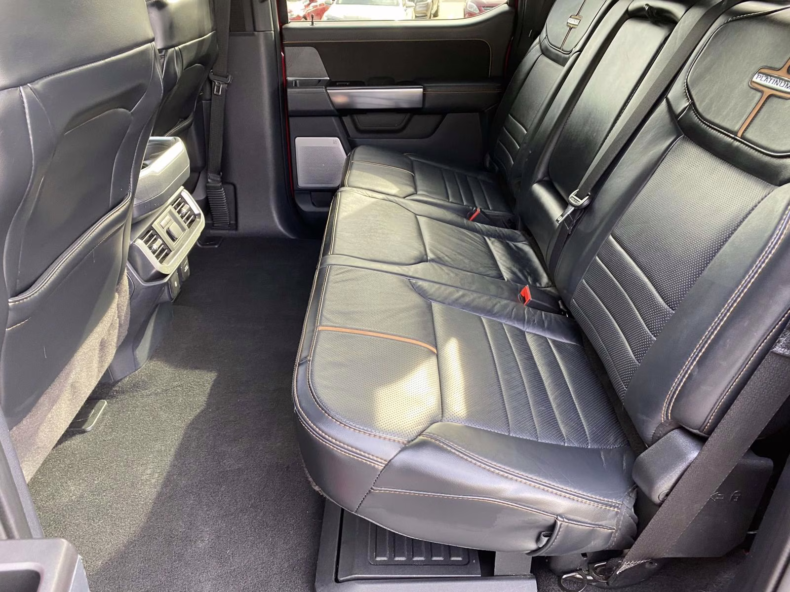 2023 Rapid Red Metallic Tinted Clearcoat Ford F-150 Platinum 4X4 Truck