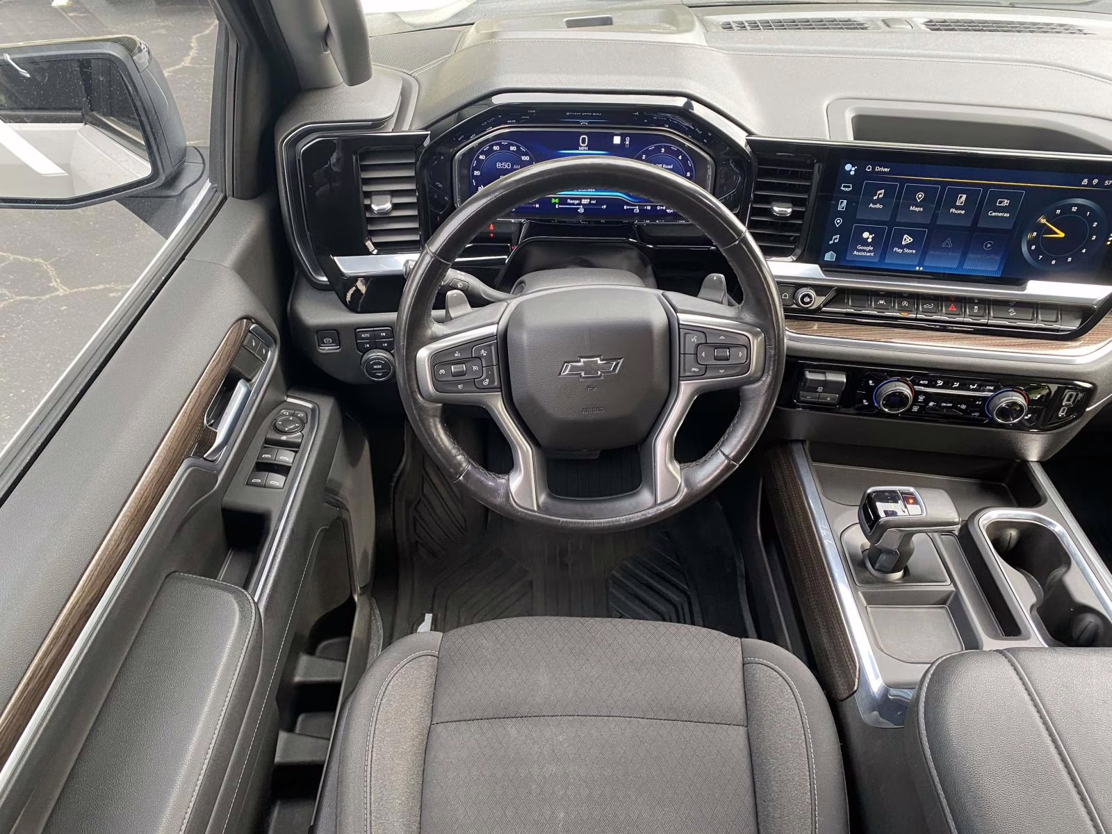 2023 Summit White Chevrolet Silverado 1500 LT Trail Boss 4X4 Truck