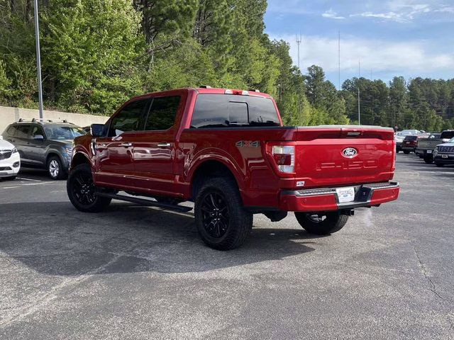2023 Rapid Red Metallic Tinted Clearcoat Ford F-150 Platinum 4X4 Truck