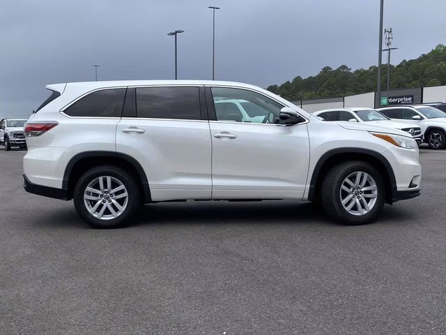 2016 Blizzard Pearl Toyota Highlander LE V6 FWD SUV
