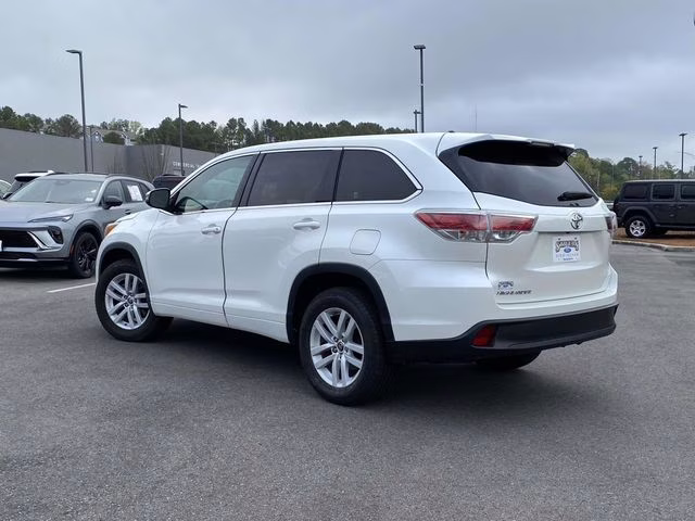 2016 Blizzard Pearl Toyota Highlander LE V6 FWD SUV