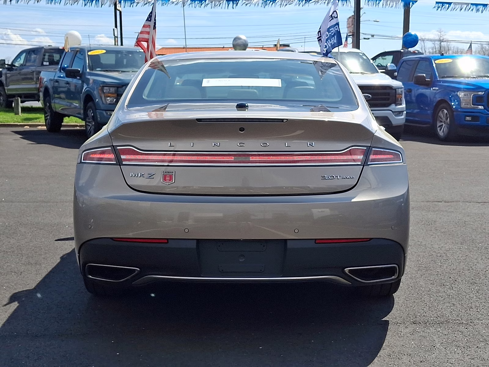 2020 Mocha Metallic Lincoln MKZ Reserve AWD