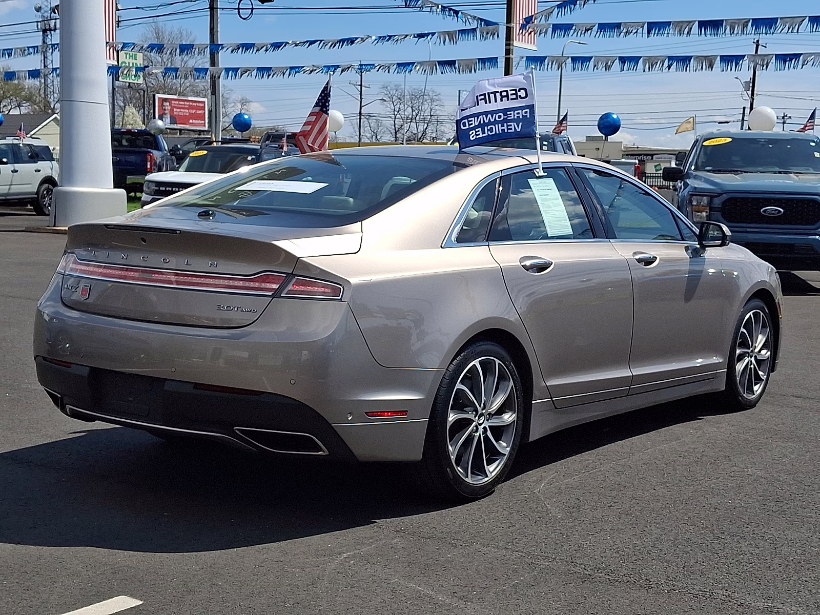 2020 Mocha Metallic Lincoln MKZ Reserve AWD