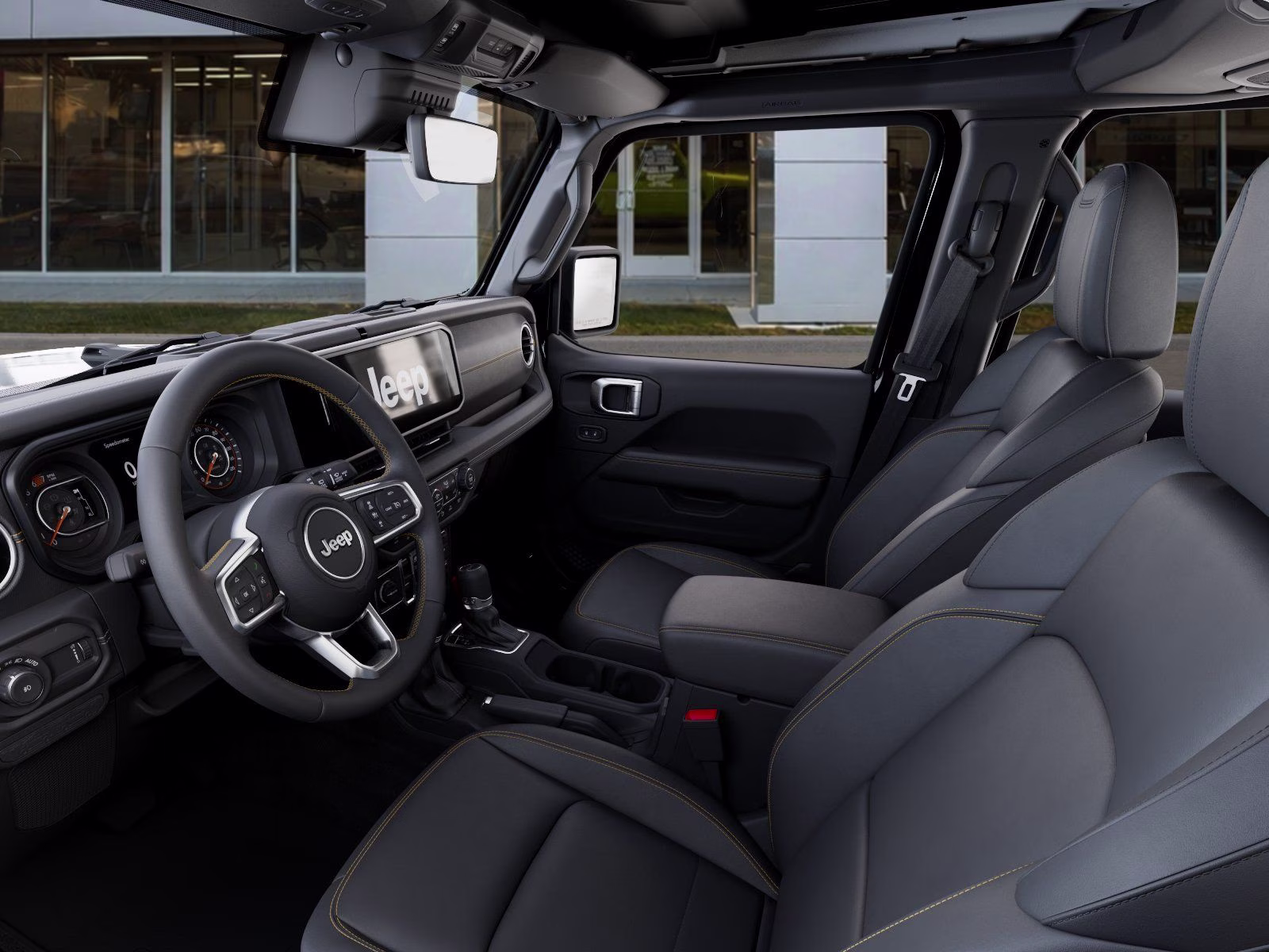2026 Black Clearcoat Jeep Wrangler Sahara 4X4 SUV