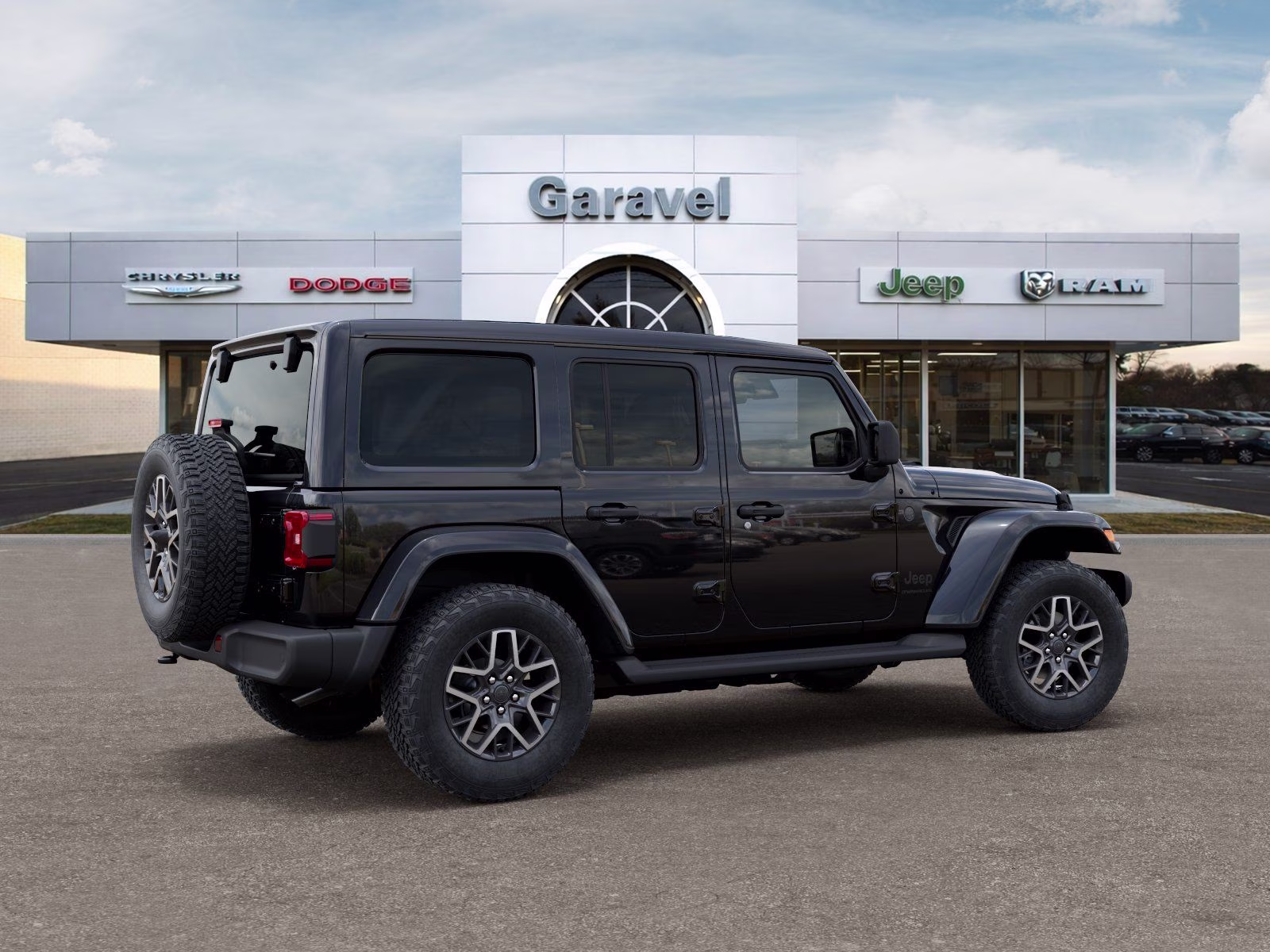2026 Black Clearcoat Jeep Wrangler Sahara 4X4 SUV