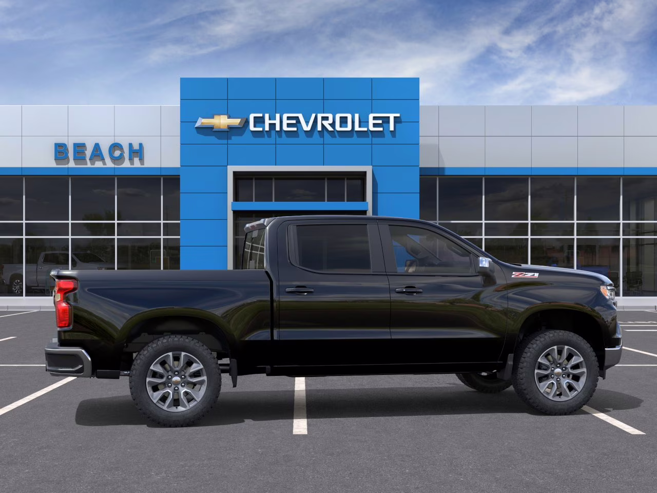 2026 Black Chevrolet Silverado 1500 LT 4X4 Truck