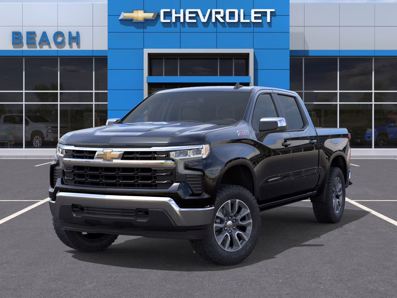 2026 Black Chevrolet Silverado 1500 LT 4X4 Truck