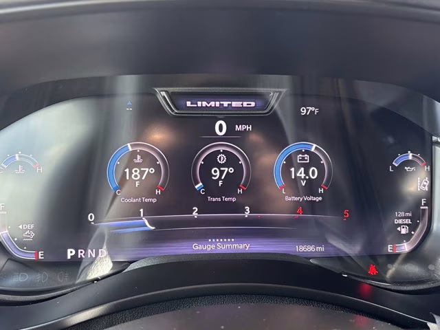 2024 Granite Crystal Metallic Clearcoat Ram 2500 Limited 4X4 Truck