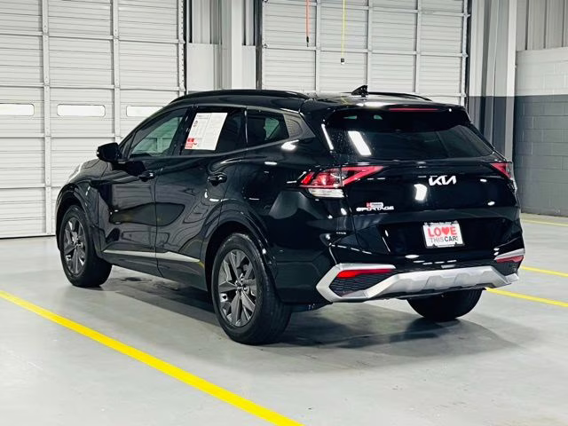 2024 Ebony Black Kia Sportage SX FWD SUV