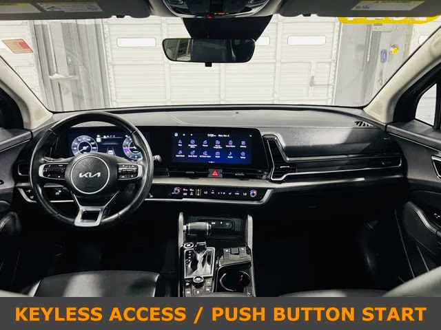 2024 Ebony Black Kia Sportage SX FWD SUV