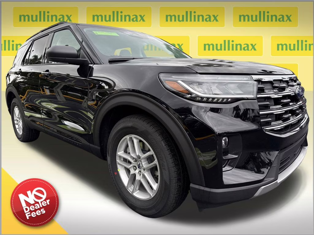 2026 Agate Black Metallic Ford Explorer Active RWD SUV