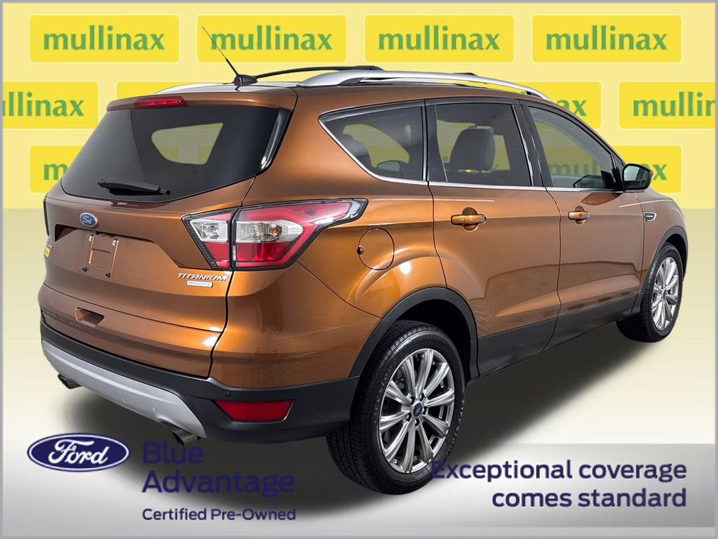 2017 Canyon Ridge Metallic Ford Escape Titanium FWD SUV